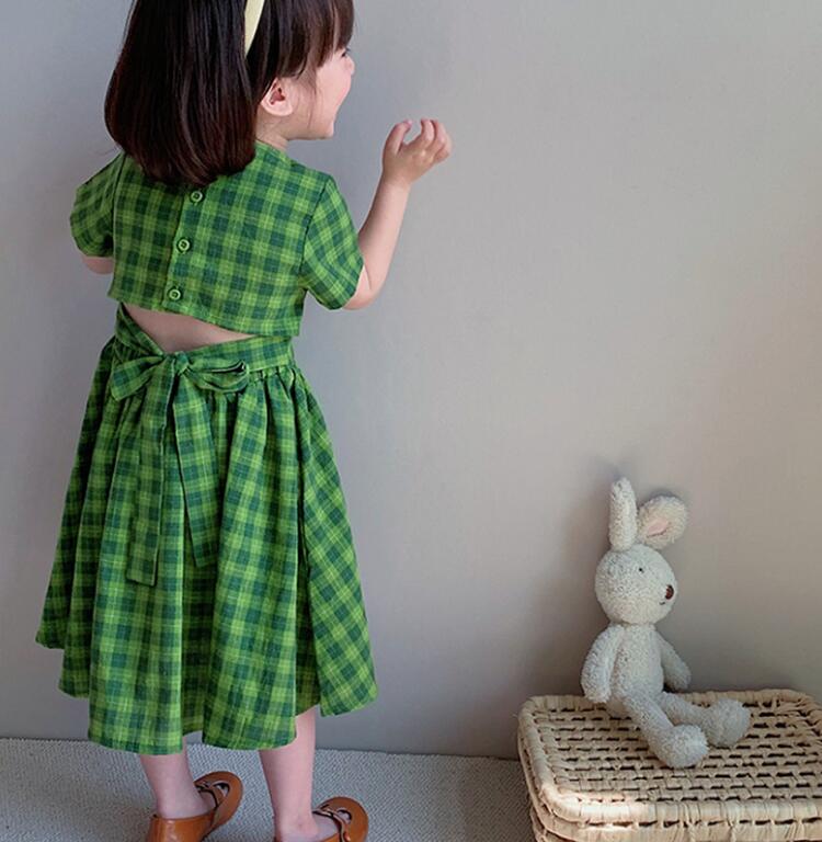 2024★春夏新作★韓国風子供服★ワンピース★7-15