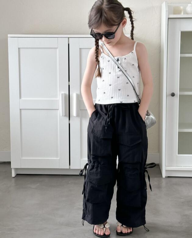 2024夏新品★子供服　トップス+ズボン　セット★90-150cm★