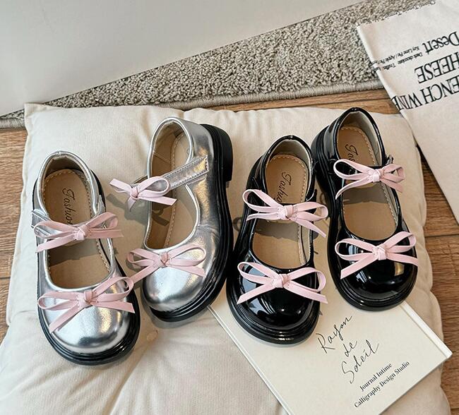 2024新品★子供靴　靴　単靴★タグ26-36★2色