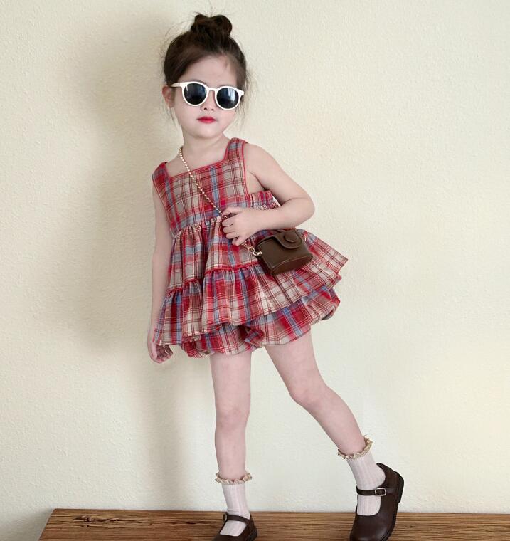 2024夏新品★子供服　トップス+ズボン　セット★90-140cm★