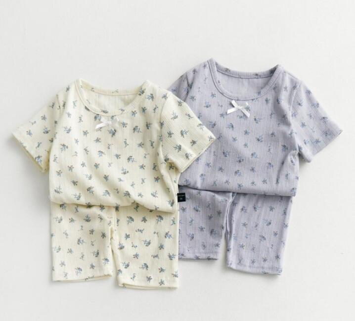 2024夏★子供服　トップス+ズボン　セット　80-130cm★2色