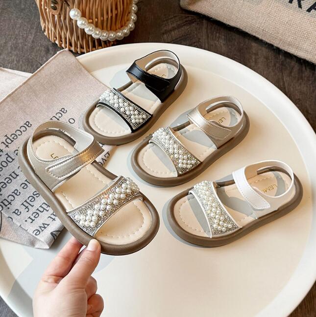 靴★子供靴★キッズ靴★シューズ★キッズ女の子★サンダル★可愛い★3色「31-35#」