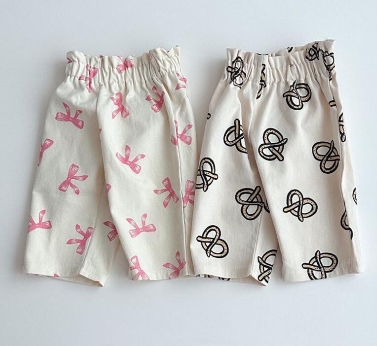 2024新入荷h★子供服★ズボン★70-120cm★2色