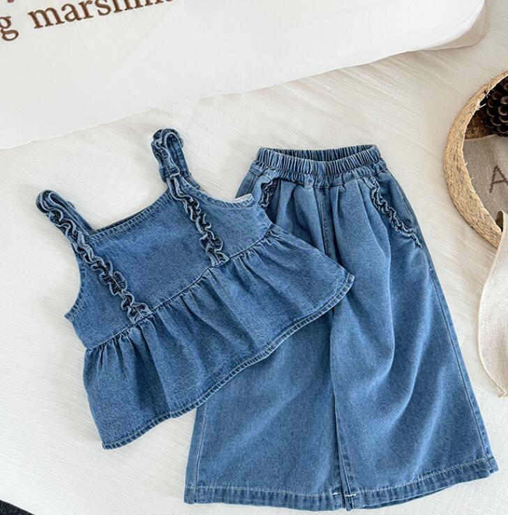 2024夏新品★子供服　トップス+ズボン　セット★90-140cm★