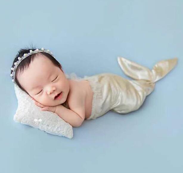 撮影服★新しいスタイル★ベビー　赤ちゃん服★ヘアバンド付き　6色