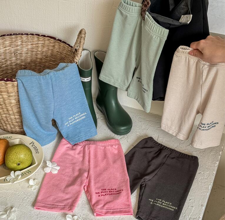 2024★夏新作★韓国風子供服★ショートズボン★5色80-130CM