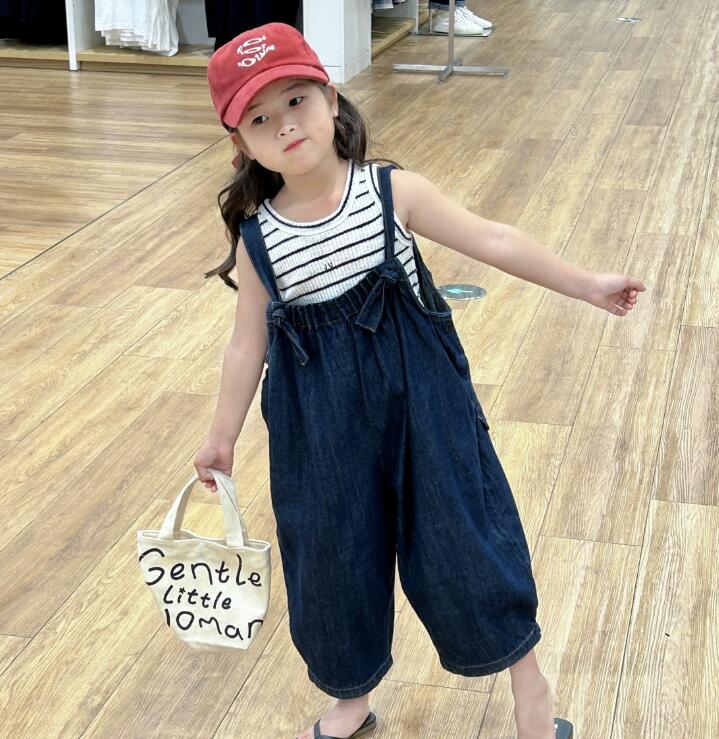 2024年夏★子供服　トップス&サロペット分けて販売★90-140cm★