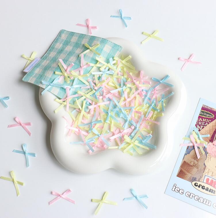 ★芸DIY デコパーツ★蝶結び飾り品　幅3mm★