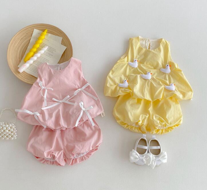 2024新型★ベビー服　セットアップ★66-100★2色