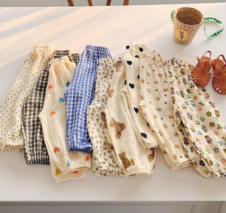 2024夏新品★子供服　涼しいズボン★90-140cm★12種