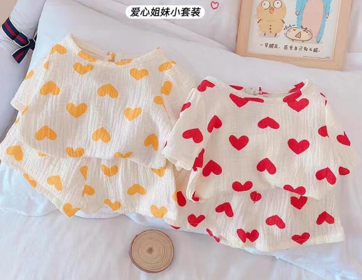 2024夏★子供服　トップス+ズボン　セット　80-130cm★2色