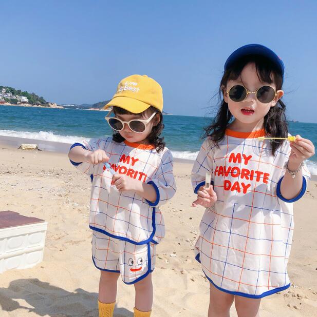 「2024」子供服★ワンピース★トップス+ズボン★韓国風子供服★2色★80-140CM