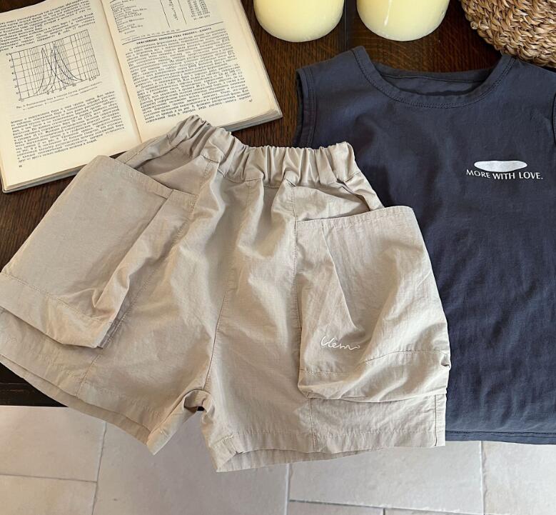 2024夏新品★子供服　ショートズボン★90-140cm★2色