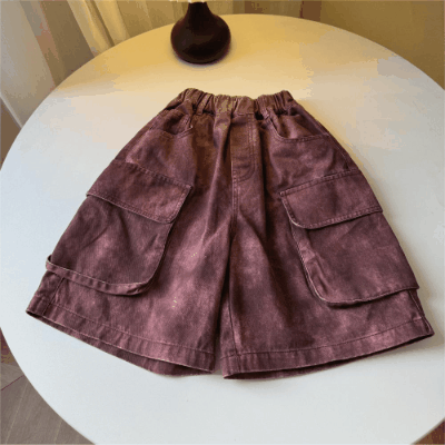 韓国風子供服 プリント 2024春夏 姉妹兄弟コーデ ワンピース&Tシャツ上着 七分丈ズボン 90-150cm