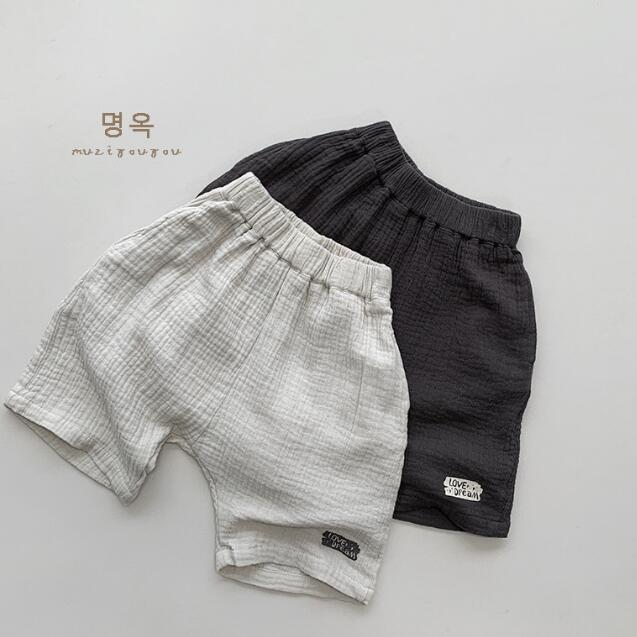 「2024」子供服★ハーフパンツ★ズボン★ボトムス★韓国風子供服★2色★80-130CM