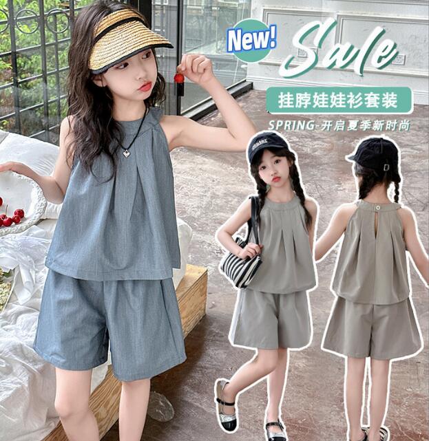 2024新品★子供服★トップス+ズボン　セット★120-170cm★2色