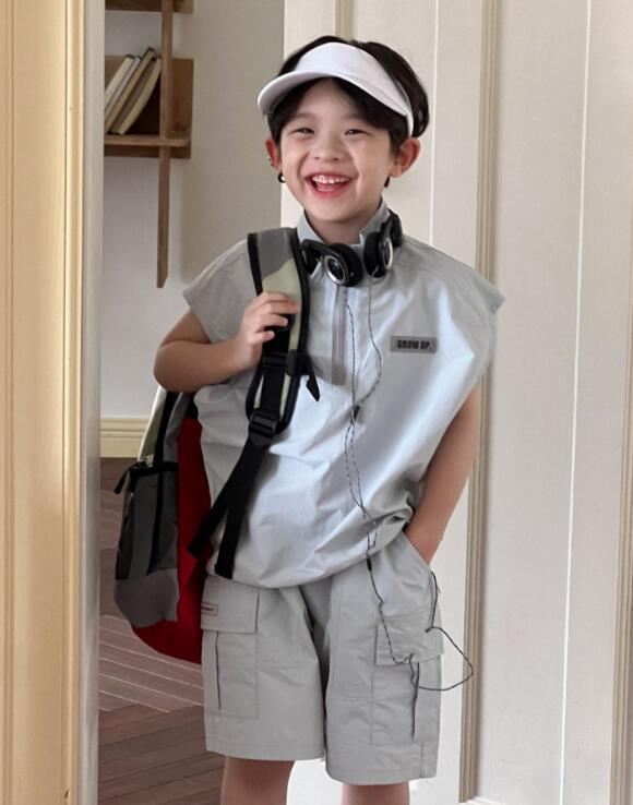 2024夏新品★子供服　トップス+ズボン　セット★90-140cm★