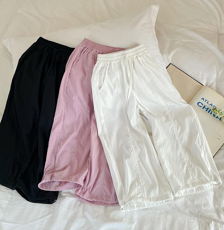 「2024」子供服★ズボン★ボトムス★無地★薄手★韓国風子供服★4色★90-150CM