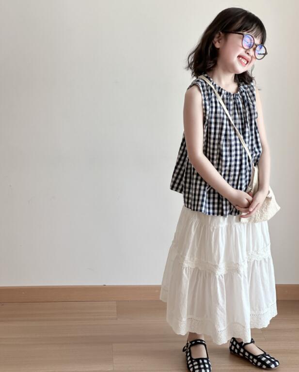 2024夏★子供服　トップス&スカート分けて販売★90-150cm★