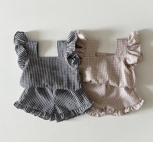 2024新入荷★ベビー服　トップス+ズボン　上下セット★66-100★2色