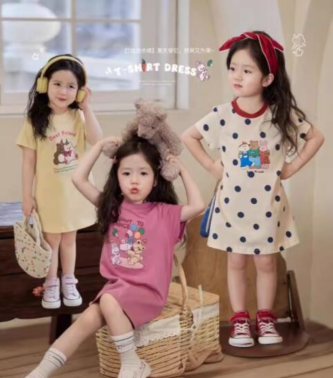 2024夏★子供服　ワンピース　80-130cm★2色