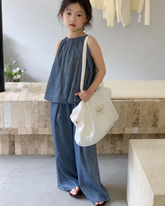 2024★夏新作★韓国風子供服★トップス+ズボン★90-150CM