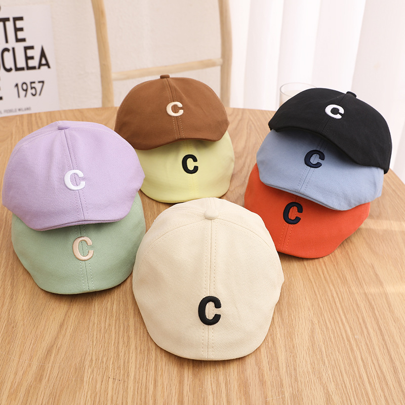 「2024」子供用★帽子★キャップ★キッズ★ベビー★ベレー帽★韓国風★8色