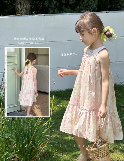 2024夏新品★子供服　ワンピース★90-160cm★