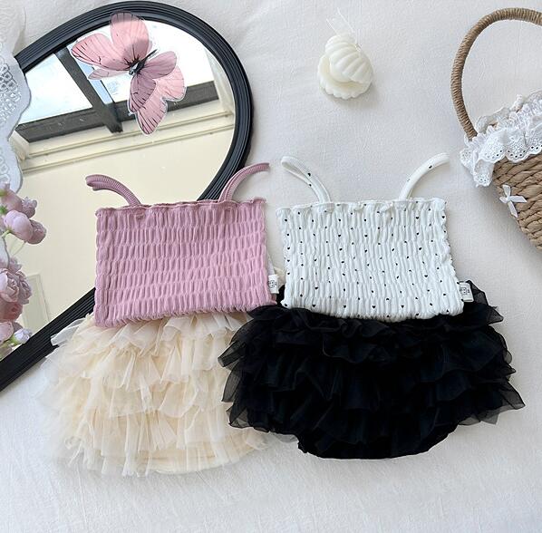 2024新入荷★ベビー服　トップス+スカート　セット★66-100★2色