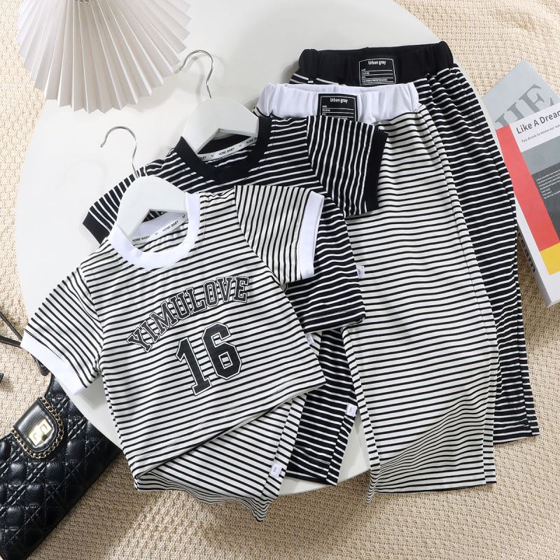 2024★夏新作★韓国風子供服★トップス+ズボン★2色90-160CM