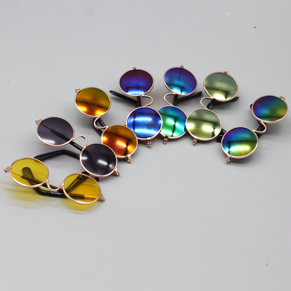 ドール用 人形doll 着せ替え ぬいぐるみドール BJD 18インチdoll メガネ サングラス 7cm 多色