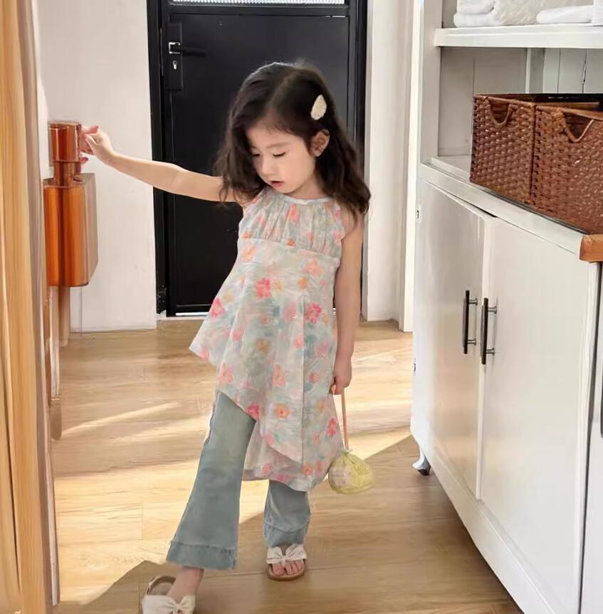 2024★夏新作★韓国風子供服★トップス★ズボン★分けて販売★90-140CM