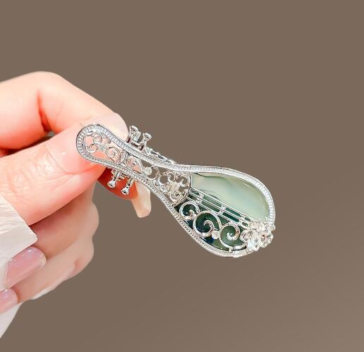 新作★ヘアピン★古風★可愛い　琴造型★髪飾り★まとめ髪用★ヘアアクセサリー★