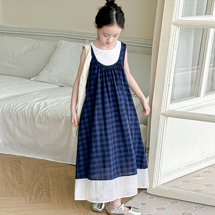 2024夏新品★子供服　ベスト+ワンピース★120cm〜170cm