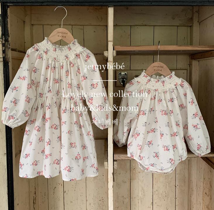 2024秋新入荷jen★ベビー服　子供服　ロンパース&ワンピース★66-90/90-130cm