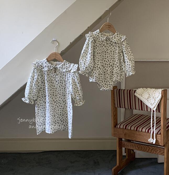 2024秋新入荷jen★ベビー服　子供服　ロンパース&ワンピース★66-90/90-130cm