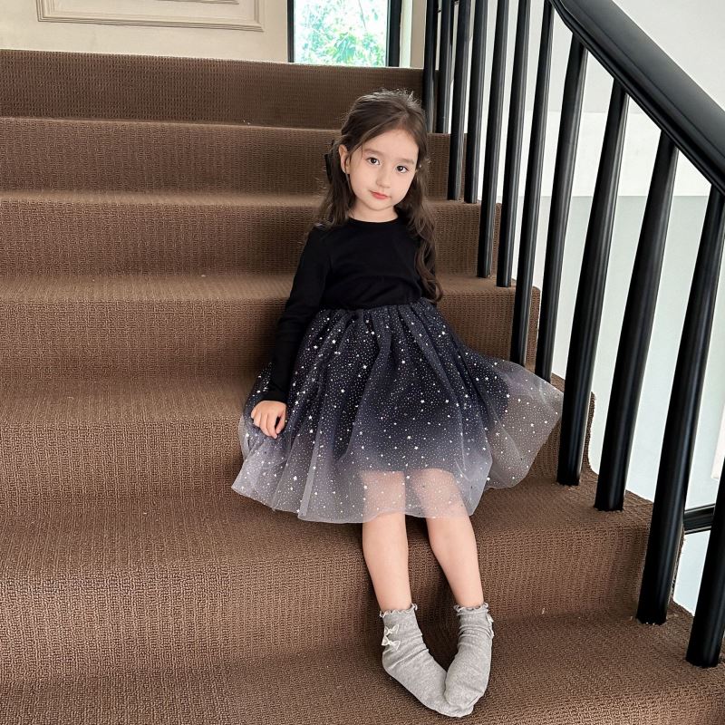 2024秋新品LM★子供服　ワンピース★90cm〜150cm