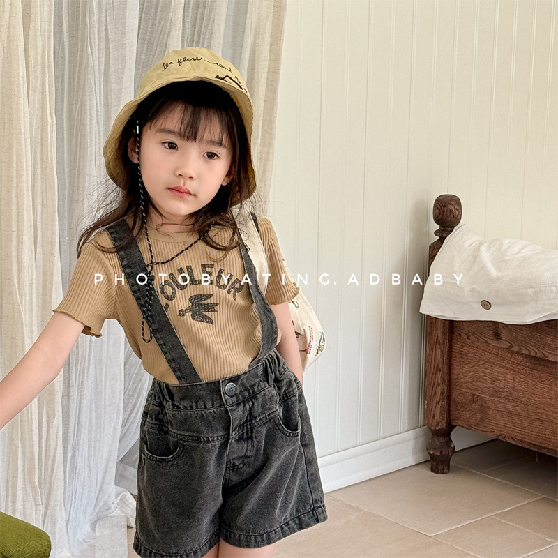 2024★夏新作★韓国風子供服★サロペット★80cm〜130cm 2色