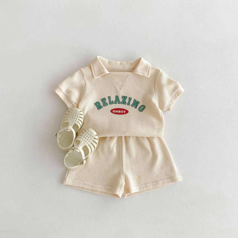 2024★夏新作★韓国風ベビー服★トップス+ズボン★66cm〜100cm
