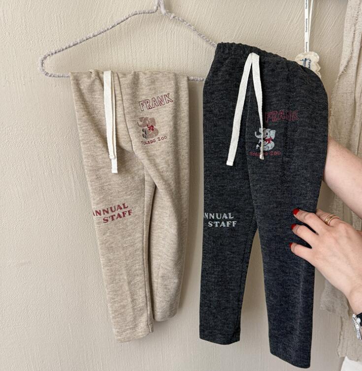 2024秋新入荷★子供服　ズボン　タイツ★80cm〜130cm 2色