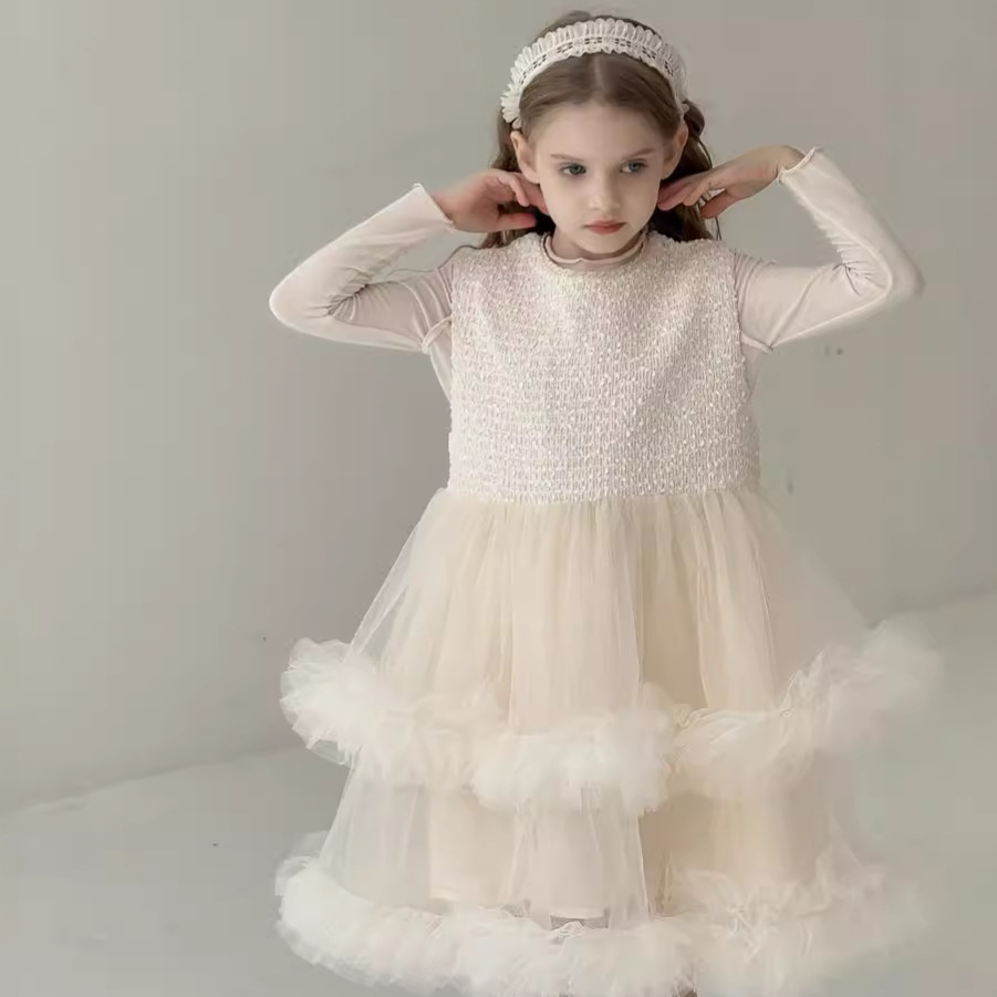 2024秋新作ZL★子供服　ワンピース★100cm〜150cm