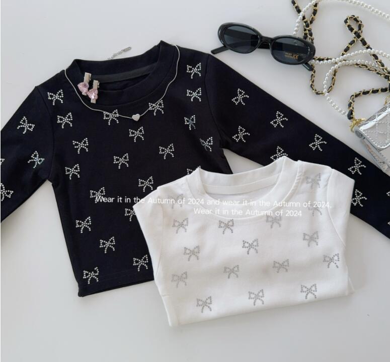 2024秋新作TQ★子供服　トップス★90cm〜150cm 2色