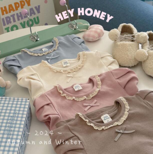 2024秋新作★子供服　トップス★90〜150 4色