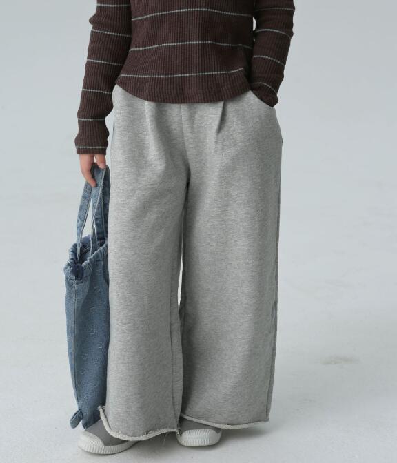 2024秋新入荷BO★子供服&親子服　ズボン★90cm〜F#(大人着用) 2色