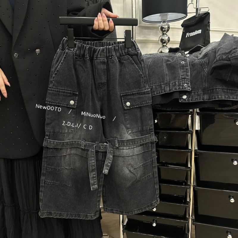 「2024」子供服★ズボン★ジーンズ★ボトムス★韓国風子供服★90cm〜150cm