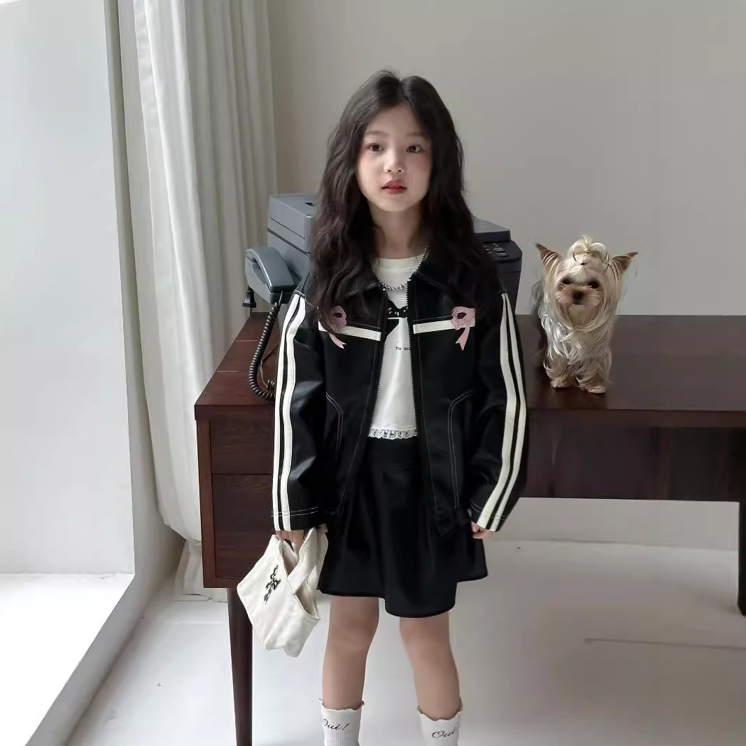 2024★春秋新作★韓国風子供服★コート★スカート★90cm〜150cm 2色