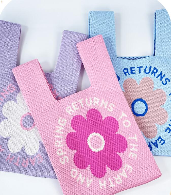 「2024」バッグ★ショルダーバッグ★ハンドバッグ★ニットバッグ★ 5色