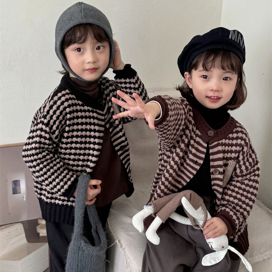 2024新品★子供服 　カーディガン★80cm〜140cm 2色