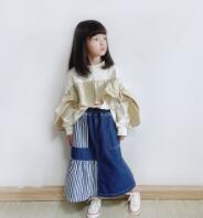 2024秋新品★子供服&親子服　スカート★100〜150cm〜L