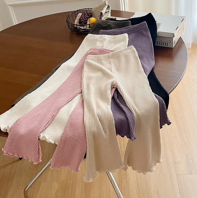 2024秋新品A★子供服　ズボン★90cm〜160cm 6色